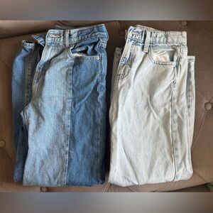 Old Navy big girl bundle 2 jeans baggy wide leg